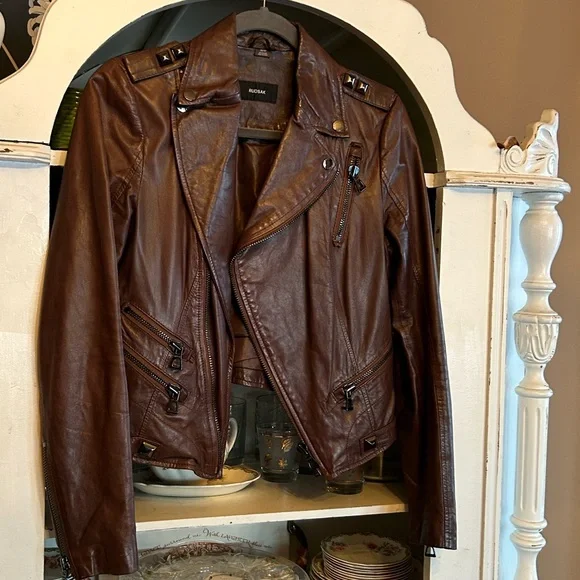 🔥 SOLD 🔥Rudsak Leather Moto Jacket - Picture 4 of 8